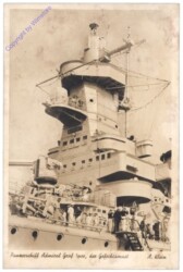 Panzerschiff "Admiral Graf Spee" der Gefechtsmast