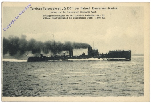 Turbinen-Torpedoboot "G 137"