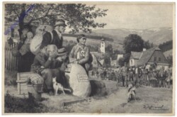 Zum Gedenken an die Zwangsaustreibung der Sudetendeutschen
