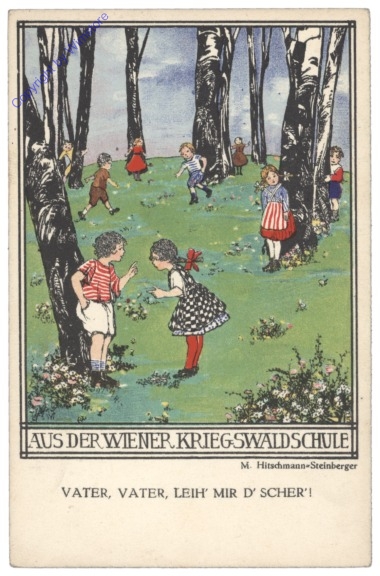 ak143667 Vater, Vater, Leih mir d'Scher'!