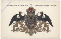 Das mittlere Wappen der österreichischen Länder