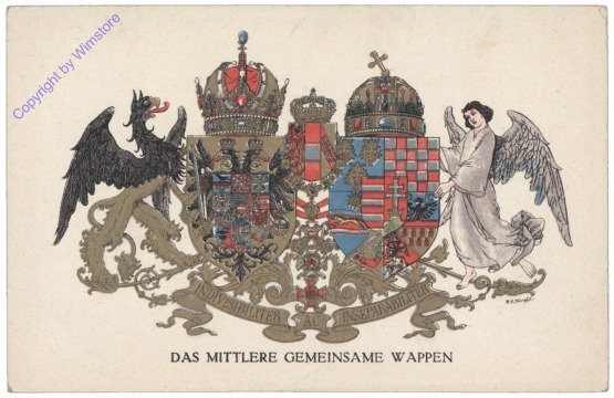ak143685 Das mittlere gemeinsame Wappen