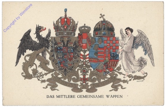 ak143686 Das mittlere gemeinsame Wappen