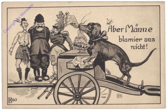 Aber Männe blamier uns nicht!