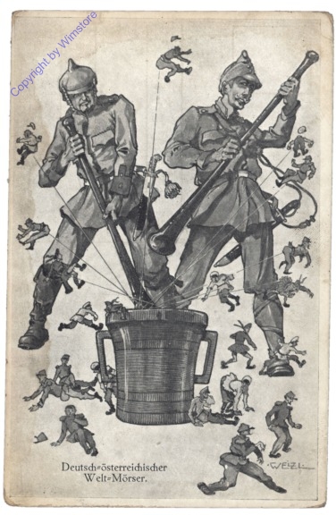 ak143814 Deutsch-österreichischer Welt-Mörser