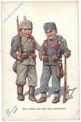 Wir halten fest und treu zusammen!