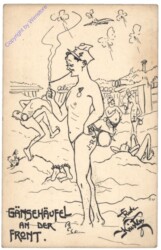 Nr 14 - Gänsehäufel an der Front