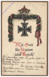 ak144008 Mit Gott für Kaiser und Reich!