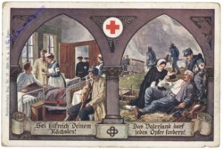 Sei hilfreich deinem Nächsten! Das Vaterland darf jedes Opfer fordern!