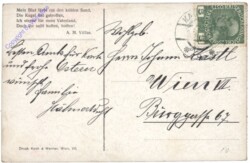 Mein Blut färbt rot den kühlen Sand, ...