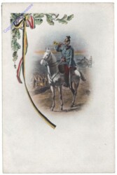 Soldat auf Pferd