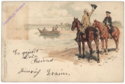 ak144165 Abschied am Fluß