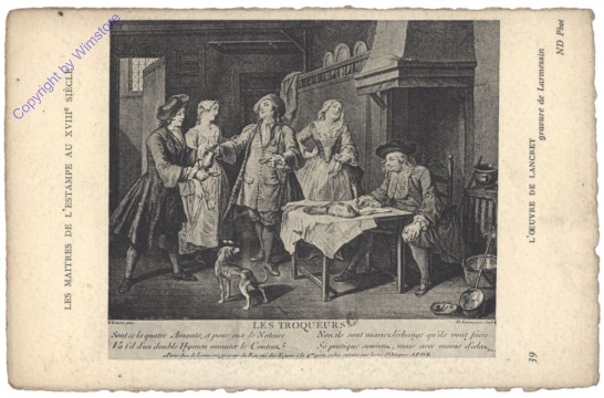 ak144197 Les Maitres de l'estampe au XVIII siecle