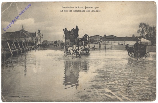 ak144201 Inondonation de Paris, Janvier 1910