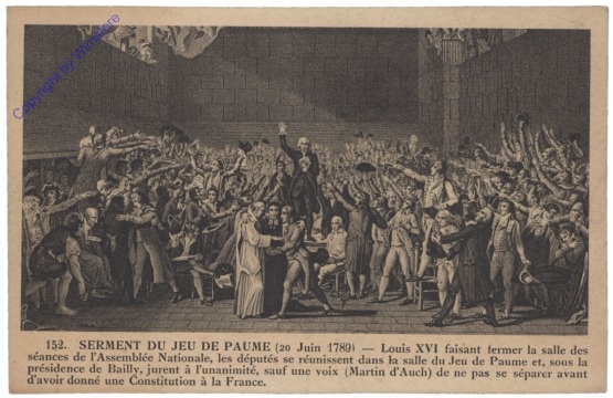 ak144202 Franz. Revolution: Sermet du Jeu de Paume