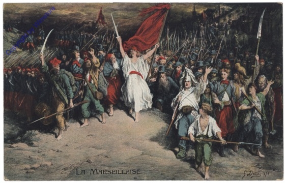 ak144204 Franz. Revolution: La Marseillaise