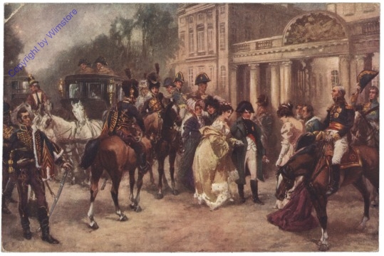 ak144210 Napoleons Gattin: Die Ankunft der Kais. Maria Louise in Paris