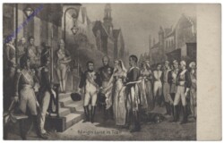 ak144211 Napoleons Gattin: Königin Luise in Tilsit