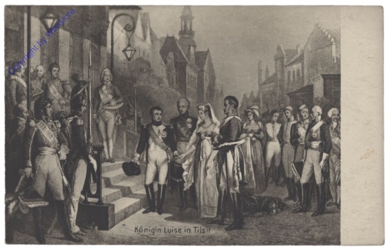 ak144211 Napoleons Gattin: Königin Luise in Tilsit