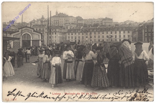 ak144226 Lissabon (Lisboa), Mercado de 24 de Julho