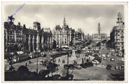 ak144249 Porto, Praca da Liberdade e Avenida dol Aliados