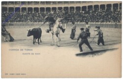ak144285 Corrida de toros, Suerte de Vara