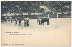 Corrida de toros, Fuentes descabellando a pulso