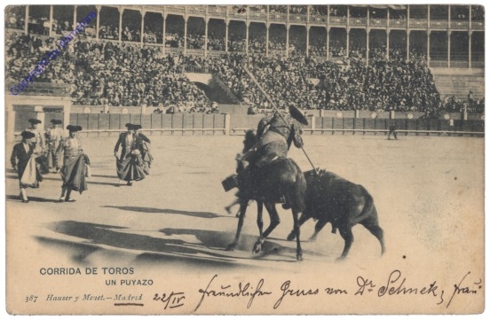 Corrida de toros, Un puyazo