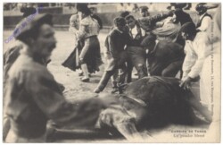 Corrida de toros, Un picador blesse