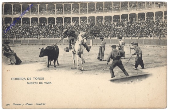 Corrida de toros, Suerte de Vara