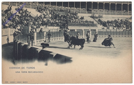 Corrida de toros, Una vara recargando
