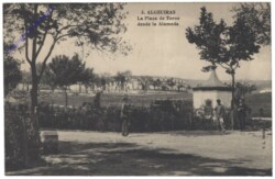 Algeciras, La Plaza de Toros desde la Alameda