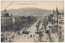Barcelona, Paseo de Gracia