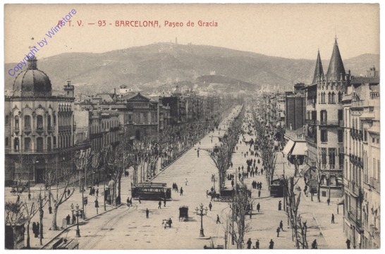Barcelona, Paseo de Gracia