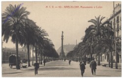 ak144399 Barcelona, Monumento a Colon