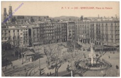 Barcelona, Plaza de Palacio