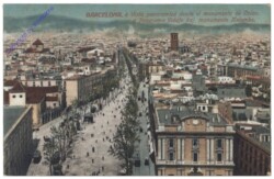 Barcelona, 6-Vista panoramica desde el monumento de Colon