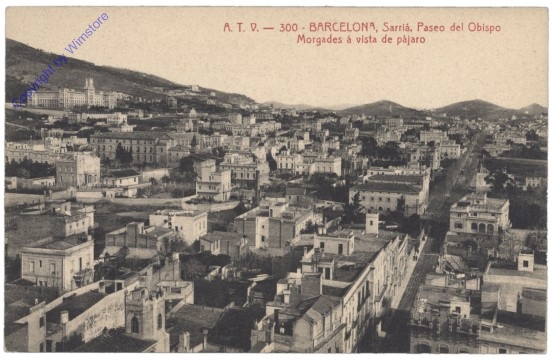 Barcelona, Sarria, Paaseo del Obispo