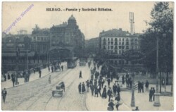 ak144425 Bilbao, Puento y Sociedad Bilbaina