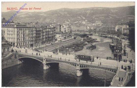 ak144436 Bilbao, Puente del Arenal