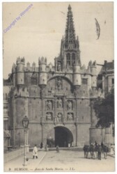 ak144438 Burgos, Arco de Santa Maria