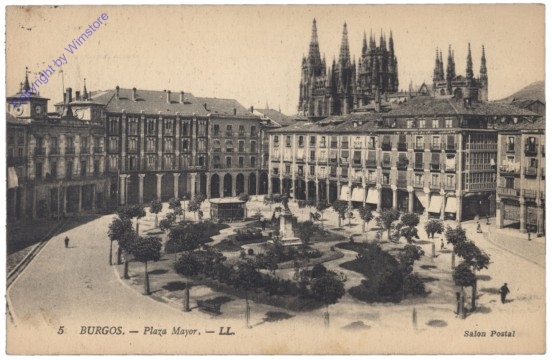 ak144439 Burgos, Plaza Mayor