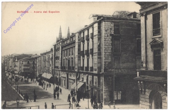 ak144443 Burgos, Acera del Espolon
