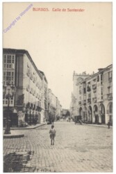 ak144444 Burgos, Calle de Santander
