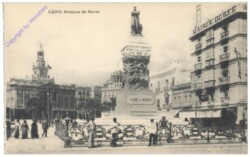 ak144447 Cadiz, Estatua de Moret