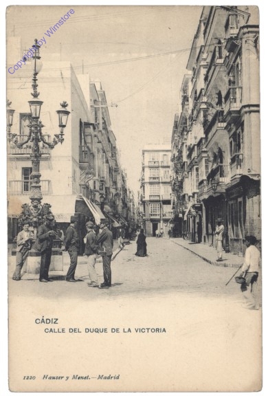 ak144452 Cadiz, Calle del Duque de la Victoria