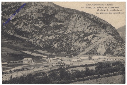 ak144458 Canfranc, Tunel de Somport