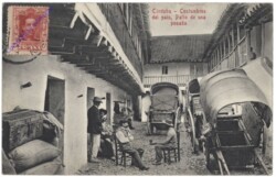 Cordoba, Costumbres del pais, Patio de una posada