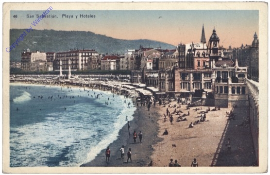 Donostia-San Sebastian, Playa y Hoteles