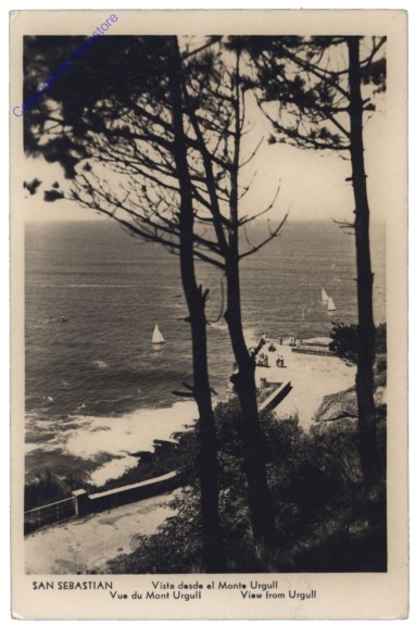 Donostia-San Sebastian, Vista desde el Monte Urgull